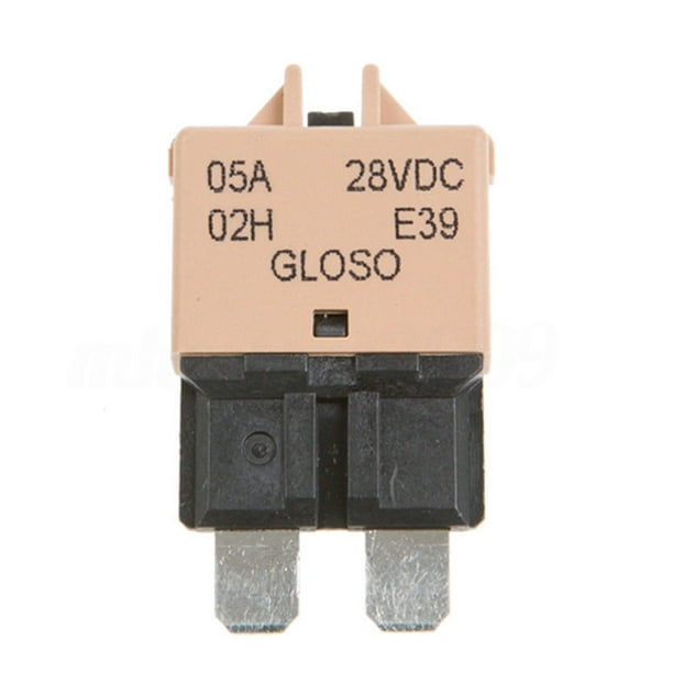 Circuit Breaker Blade Fuse 12V 24V Resettable 5-30A Marine Rally Automotive xw